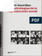 Bourdieu, P. - Estrategias de Reproduccion Social