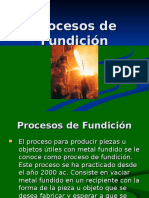 03 Procesos de Fundición