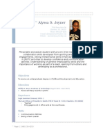 Alyssa Joyner Resume