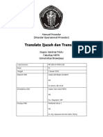 SOP Translate Ijazah Dan Transkrip UB