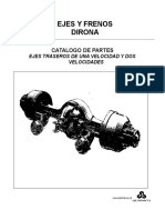 Ejes Traseros de Una y Dos Velocidades