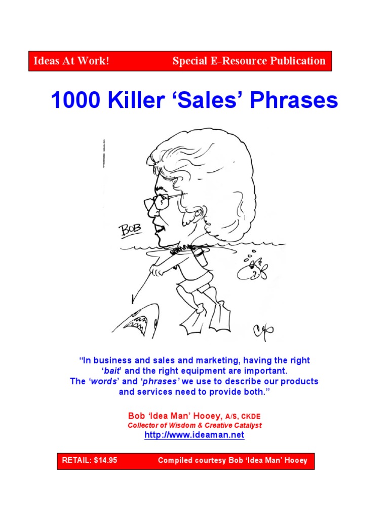 1000 Killer Sales Phrases Guide | PDF | Public Speaking | Sales