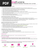 Monica Kucera Resume - Jan 2016