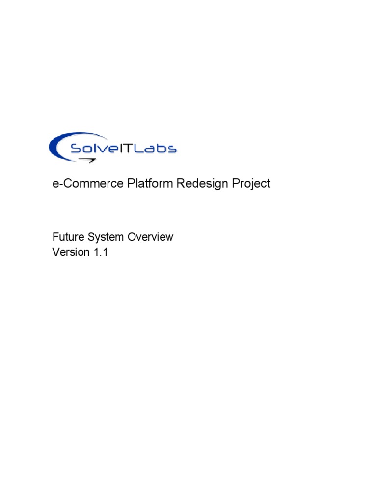 Ecommerce Platform Overview-Future | PDF | E Commerce | Point Of Sale