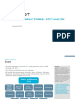 LOreal Company Profile SWOT Analysis