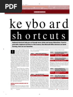 Keyboard Shortcuts