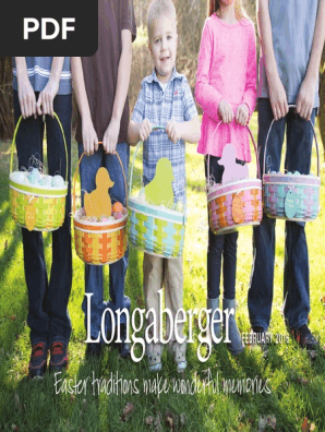 Longaberger Baskets February 16 Flyer