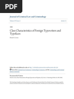Download Class Characteristics of Foreign Typewriters and Typefaces by LuizGuilherme SN297533610 doc pdf