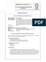 MSDS-03 VE01 - Hoja de Datos de Seguridad Del Material - MS - 16 Items - Cliente