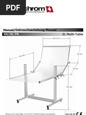 El Multi Table Optical Materials Building Materials