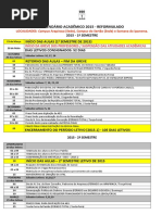 Novo Calendario Academico 2015 - Arapiraca e Sertao