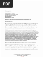 FIRE Letter to Georgetown Law