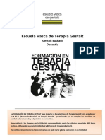 Formacion en Terapia Gestalt