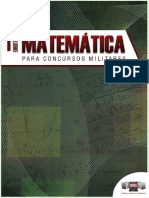 Matemática para Concursos Militares Vol 1 3° Edição