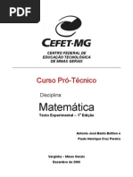 Apostila Matemática CEFET PDF