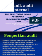 Teknik Audit Internal
