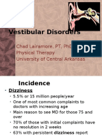 1 - Vestibular Disorders 1-13-16