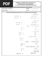 UTS Bahasa Arab K 4