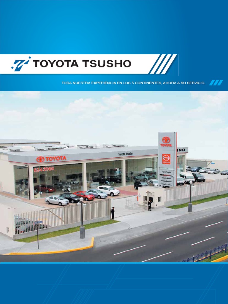 Brochure Toyota Tsusho Automoviles S.a.C. | Toyota | Vehículo de motor