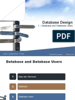 1 - Database and Database Users