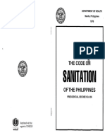 Sanitation Code of the Philippines PD 856
