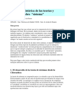 Evolución de las teorías sobre sistemas desde la Cibernética y Física cuántica