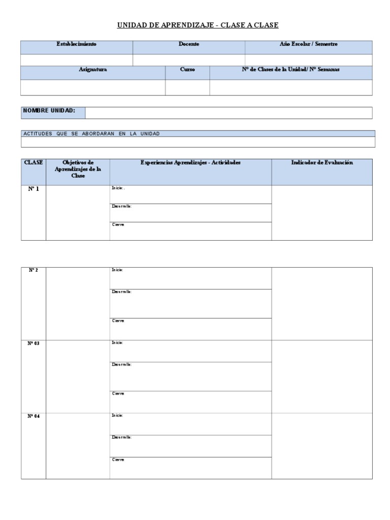 Planificación de Clase Detallada | PDF | Crecimiento personal y ...