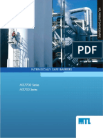 DIN Rail Mounted Intrinsically Safe Barriers