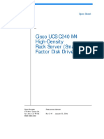 c240m4 SFF Spec Sheet