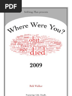 Download Where Were You 2009 by Rob Walker SN29759325 doc pdf