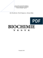 Carte Teste de Biochimie