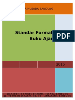 Standar Format Buku Ajar