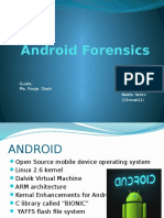 Android Forensics: Guide: Ms. Pooja Shah