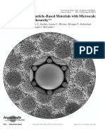 Non-Brownian Particle-Based Materials With Microscale