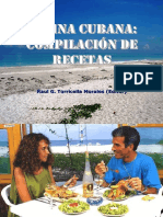 Cocina Cubana Recopilacion de Recetas