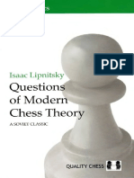 Isaac Lipnitsky 2008 Questions of Modern Chess Theory 232p ENG