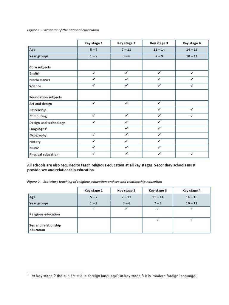 National Curriculum Overview | PDF
