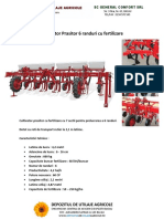 ALTAIR 4,2 Cultivator Prasitor Cu Fertilizare