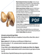 Shiitake Propiedades