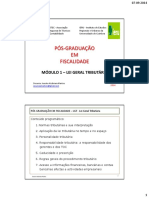 Módulo 1 - Lgt - Pós-graduação Fiscalidade - Porto - 2 Slides