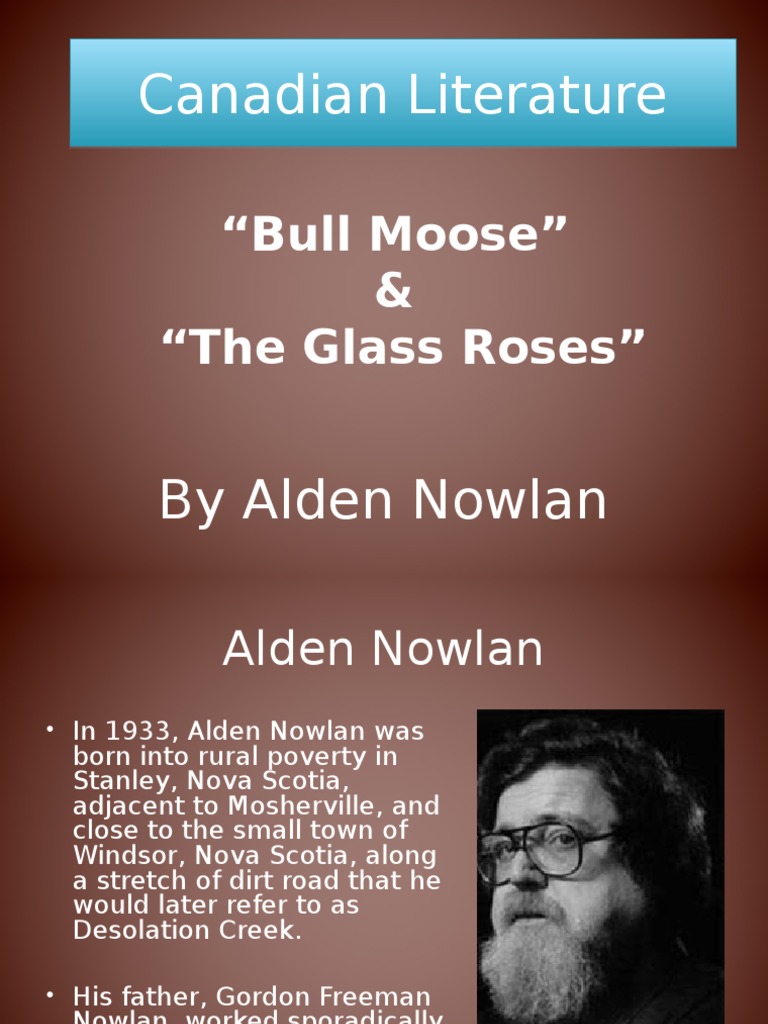 Alden Nowlan's 