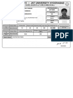 Rank Card (Agriculture & Medical) : Kakunuri Sai Charan