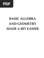 Download Basic Algebra and Geometry Made a Bit Easier Concepts Explained In Plain English Practice Exercises Self-Tests and Review by Larry Zafran SN29762730 doc pdf