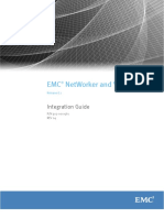 NetWorker 8.1 VMware Integration Guide PDF