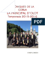 Cròniques de La Principal D'olot (2015-2016)