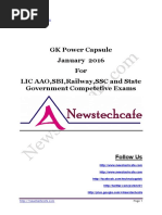 Download January 2016 GK Current Affairs Capsule Wwwnewstehcafecom by Newstechcafe SN297640769 doc pdf