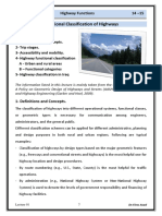 Lec 01 Highway Engineering - Highway Classification