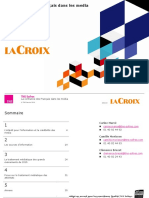 Baromètre médias 2016 LaCroix/TNSSofres