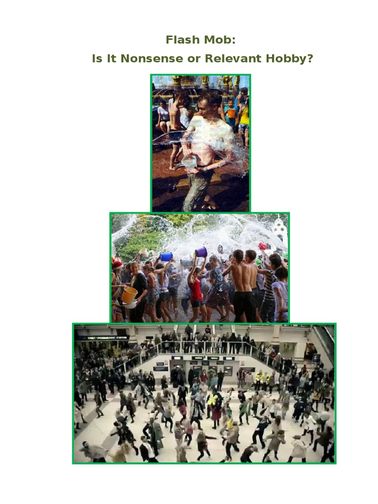 Understanding Flash Mobs: Origins & Impact | PDF | Politics | History