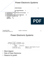 Power Electronics Converters, Applications, and Design